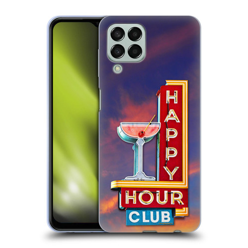 Larry Grossman Retro Collection Happy Hour Club Soft Gel Case for Samsung Galaxy M33 (2022)