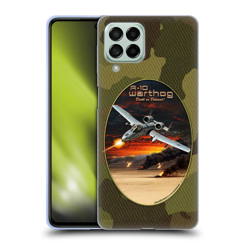 Larry Grossman Retro Collection A-10 Warthog Soft Gel Case for Samsung Galaxy M53 (2022)