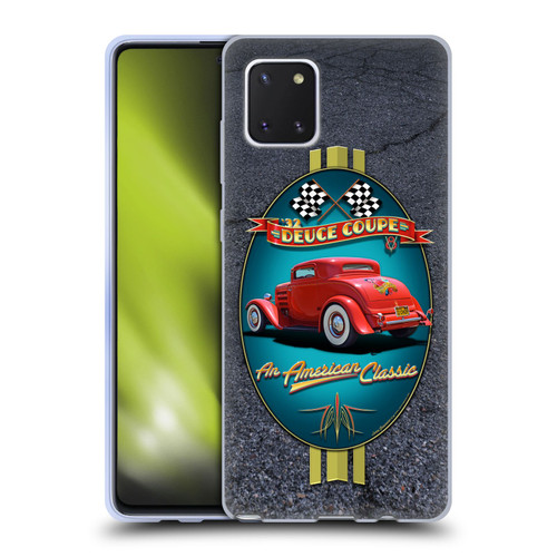 Larry Grossman Retro Collection Deuce Coupe Classic Soft Gel Case for Samsung Galaxy Note10 Lite