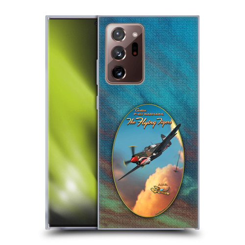 Larry Grossman Retro Collection P-40 Warhawk Flying Tiger Soft Gel Case for Samsung Galaxy Note20 Ultra / 5G