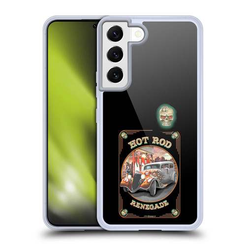 Larry Grossman Retro Collection Hot Rod Renegade Soft Gel Case for Samsung Galaxy S22 5G