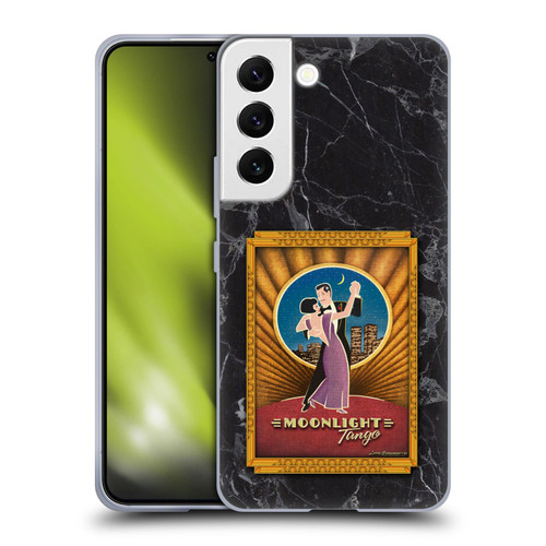 Larry Grossman Retro Collection Moonlight Tango Soft Gel Case for Samsung Galaxy S22 5G