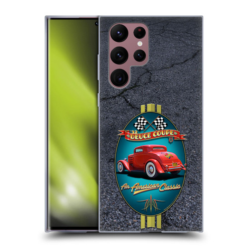 Larry Grossman Retro Collection Deuce Coupe Classic Soft Gel Case for Samsung Galaxy S22 Ultra 5G