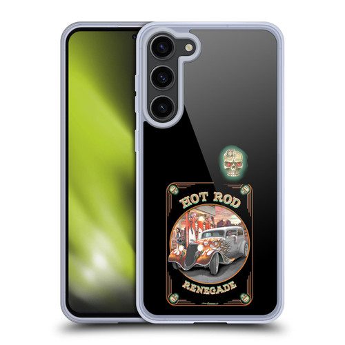 Larry Grossman Retro Collection Hot Rod Renegade Soft Gel Case for Samsung Galaxy S23+ 5G