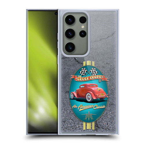 Larry Grossman Retro Collection Deuce Coupe Classic Soft Gel Case for Samsung Galaxy S23 Ultra 5G