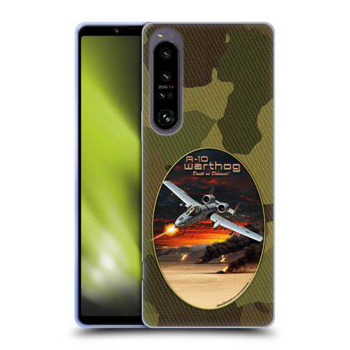 Larry Grossman Retro Collection A-10 Warthog Soft Gel Case for Sony Xperia 1 IV
