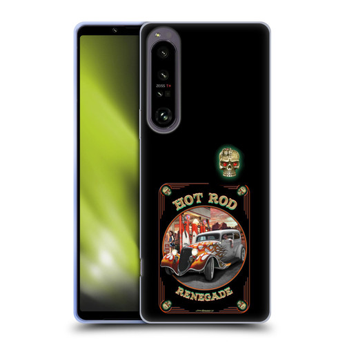 Larry Grossman Retro Collection Hot Rod Renegade Soft Gel Case for Sony Xperia 1 IV