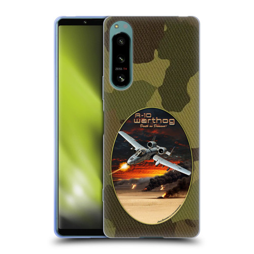 Larry Grossman Retro Collection A-10 Warthog Soft Gel Case for Sony Xperia 5 IV