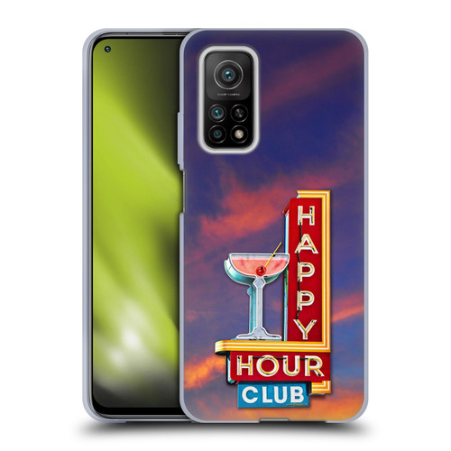 Larry Grossman Retro Collection Happy Hour Club Soft Gel Case for Xiaomi Mi 10T 5G