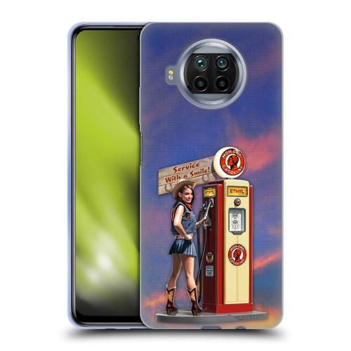 Larry Grossman Retro Collection Gasoline Girl Soft Gel Case for Xiaomi Mi 10T Lite 5G