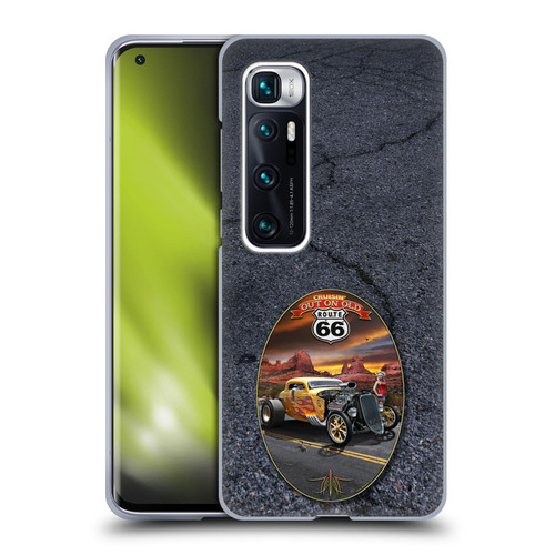 Larry Grossman Retro Collection Route 66 Hot Rod Coupe Soft Gel Case for Xiaomi Mi 10 Ultra 5G