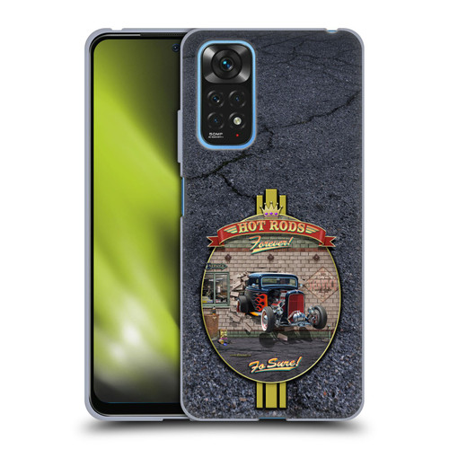 Larry Grossman Retro Collection Hot Rods Forever Soft Gel Case for Xiaomi Redmi Note 11 / Redmi Note 11S