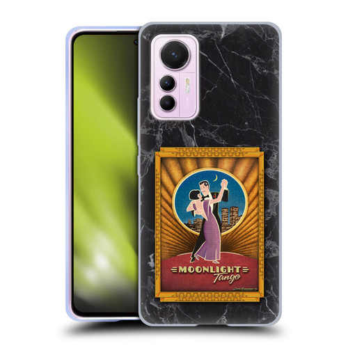 Larry Grossman Retro Collection Moonlight Tango Soft Gel Case for Xiaomi 12 Lite