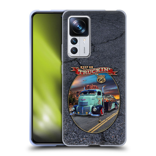 Larry Grossman Retro Collection Keep on Truckin' Rt. 66 Soft Gel Case for Xiaomi 12T Pro