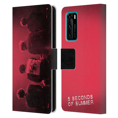 5 Seconds of Summer Posters Colour Washed Leather Book Wallet Case Cover For Huawei P40 5G