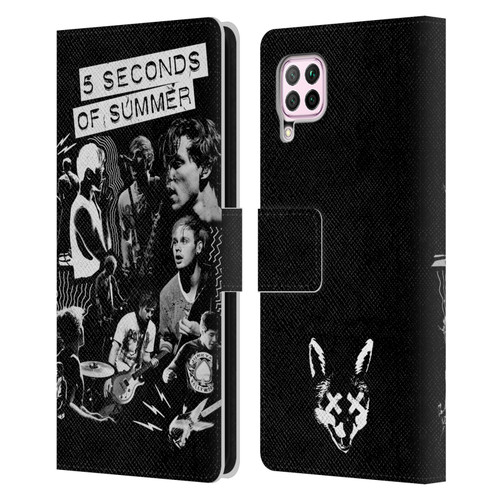 5 Seconds of Summer Posters Punkzine Leather Book Wallet Case Cover For Huawei Nova 6 SE / P40 Lite