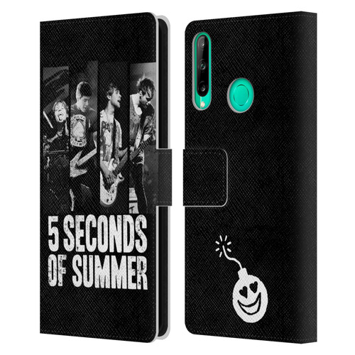 5 Seconds of Summer Posters Strips Leather Book Wallet Case Cover For Huawei P40 lite E