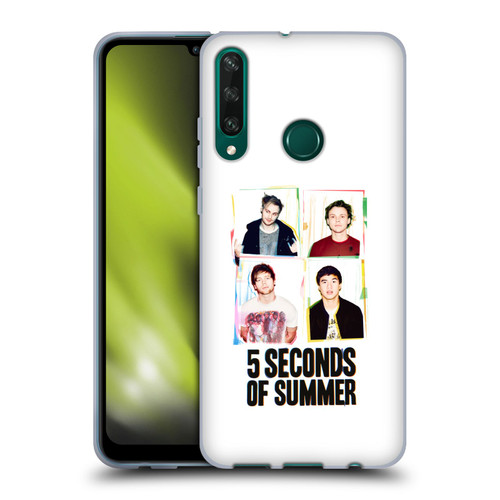 5 Seconds of Summer Posters Polaroid Soft Gel Case for Huawei Y6p