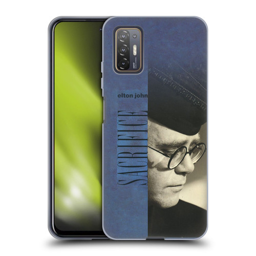 Elton John Artwork Sacrifice Single Soft Gel Case for HTC Desire 21 Pro 5G