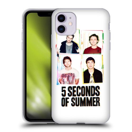 5 Seconds of Summer Posters Polaroid Soft Gel Case for Apple iPhone 11