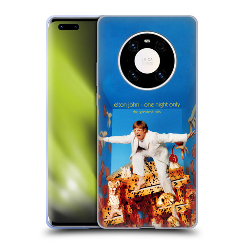 Elton John Artwork One Night Only Album Soft Gel Case for Huawei Mate 40 Pro 5G