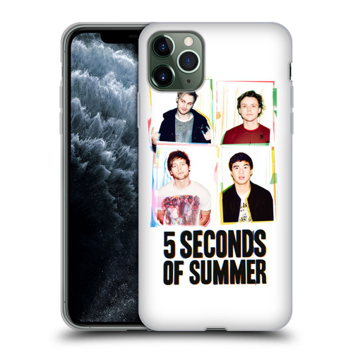 5 Seconds of Summer Posters Polaroid Soft Gel Case for Apple iPhone 11 Pro Max