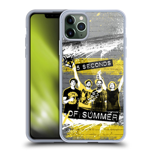 5 Seconds of Summer Posters Splatter Soft Gel Case for Apple iPhone 11 Pro Max