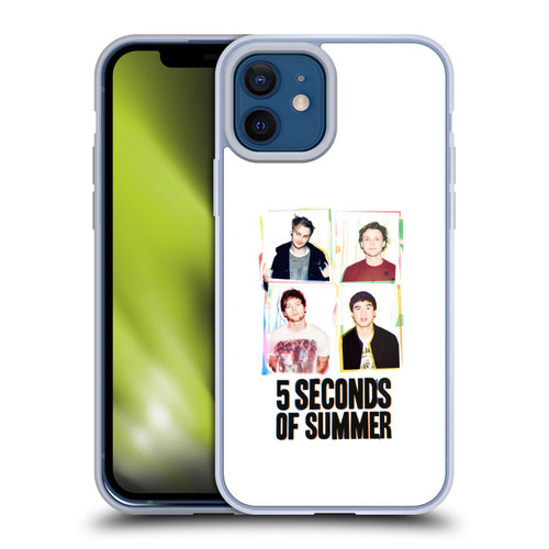 5 Seconds of Summer Posters Polaroid Soft Gel Case for Apple iPhone 12 / iPhone 12 Pro