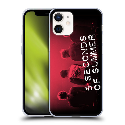 5 Seconds of Summer Posters Colour Washed Soft Gel Case for Apple iPhone 12 Mini