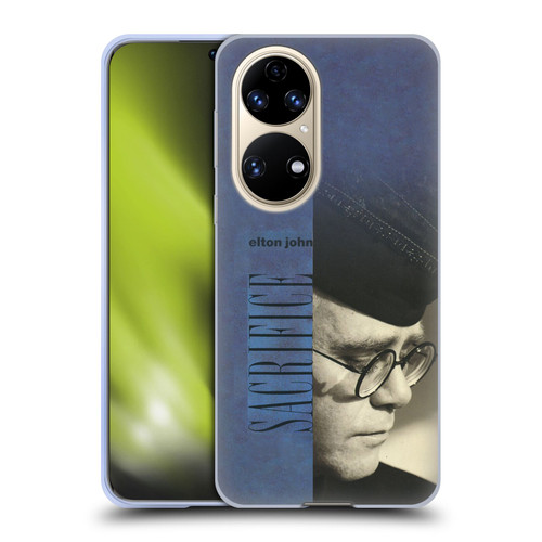 Elton John Artwork Sacrifice Single Soft Gel Case for Huawei P50