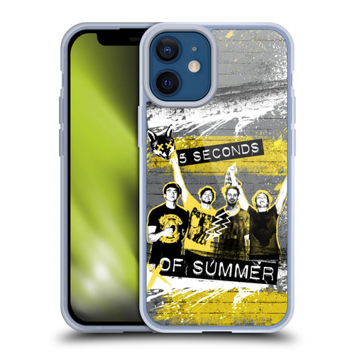 5 Seconds of Summer Posters Splatter Soft Gel Case for Apple iPhone 12 Mini