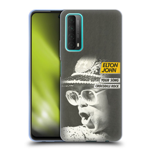 Elton John Artwork Your Song Single Soft Gel Case for Huawei P Smart (2021)