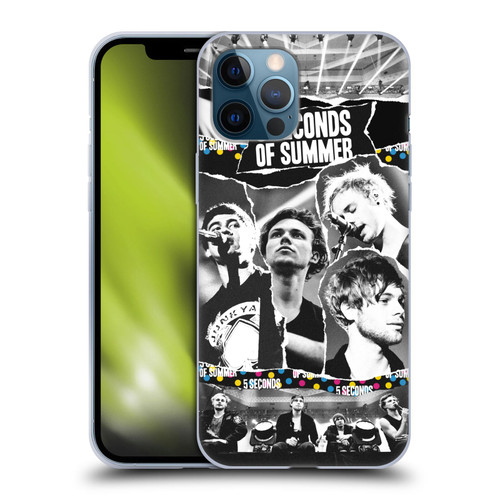 5 Seconds of Summer Posters Torn Papers 1 Soft Gel Case for Apple iPhone 12 Pro Max