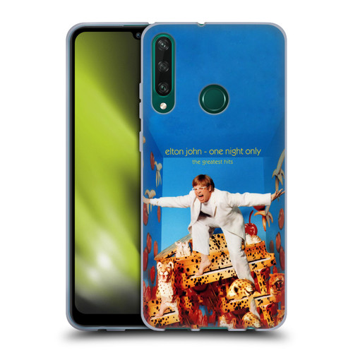 Elton John Artwork One Night Only Album Soft Gel Case for Huawei Y6p