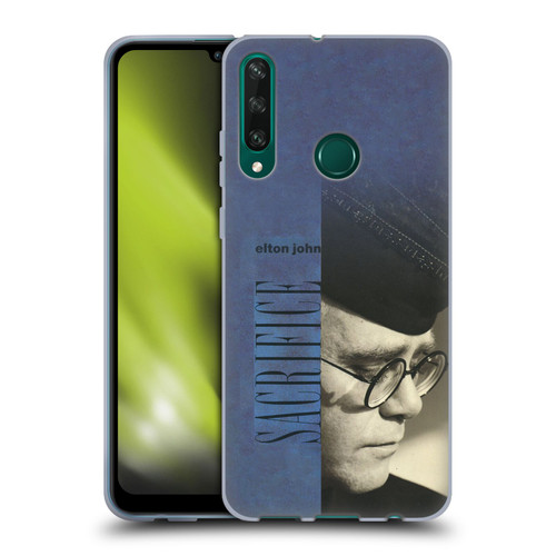 Elton John Artwork Sacrifice Single Soft Gel Case for Huawei Y6p