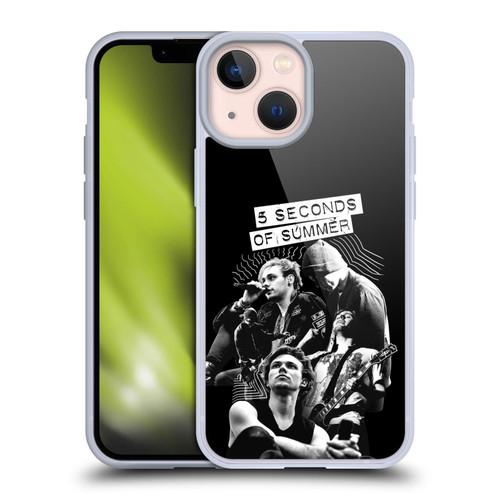 5 Seconds of Summer Posters Punkzine 2 Soft Gel Case for Apple iPhone 13 Mini