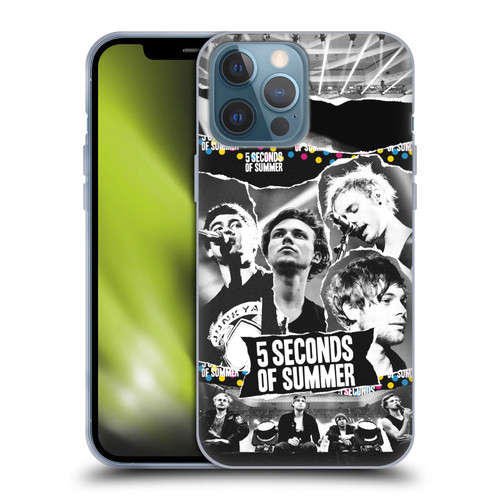 5 Seconds of Summer Posters Torn Papers 1 Soft Gel Case for Apple iPhone 13 Pro Max
