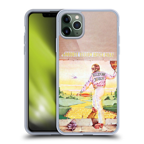 Elton John Artwork GBYR Album Soft Gel Case for Apple iPhone 11 Pro Max & MagSafe