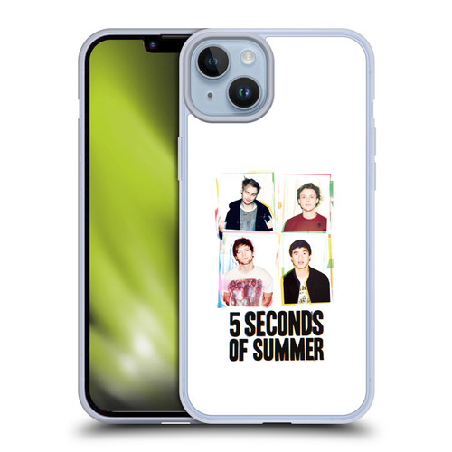 5 Seconds of Summer Posters Polaroid Soft Gel Case for Apple iPhone 14 Plus