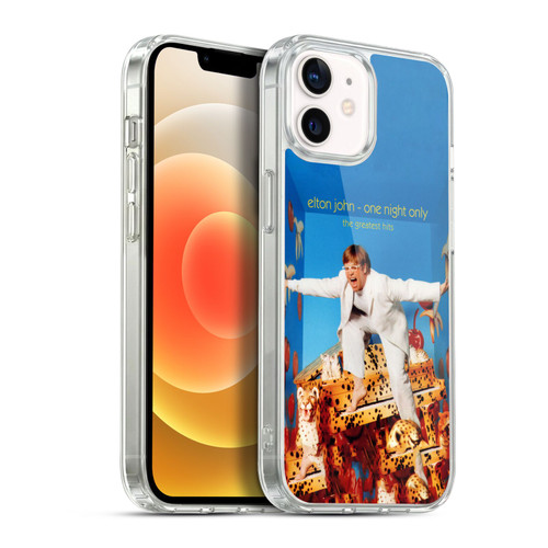 Elton John Artwork One Night Only Album Soft Gel Case for Apple iPhone 12 / iPhone 12 Pro & MagSafe