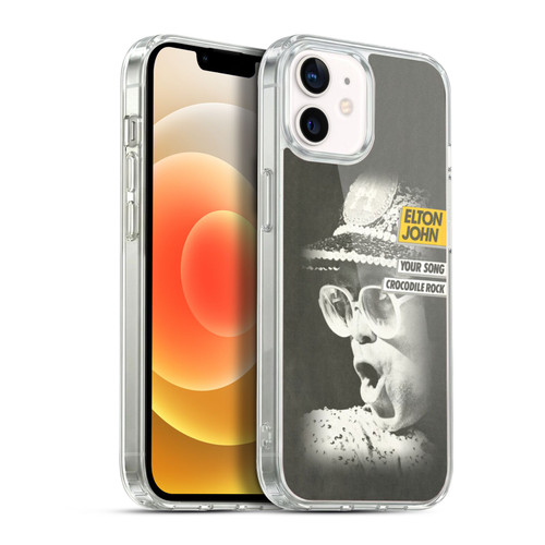 Elton John Artwork Your Song Single Soft Gel Case for Apple iPhone 12 / iPhone 12 Pro & MagSafe