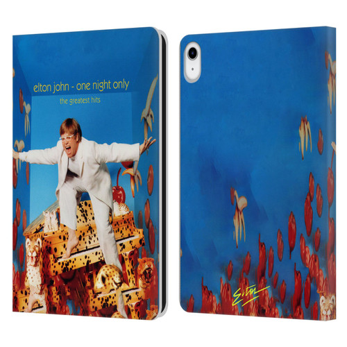 Elton John Artwork One Night Only Album Leather Book Wallet Case Cover For Apple iPad 10.9 (2022)