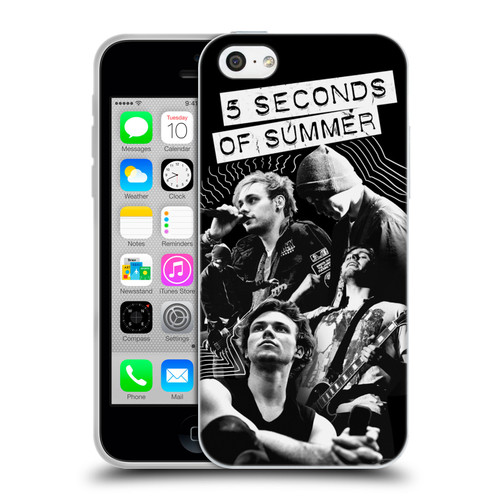 5 Seconds of Summer Posters Punkzine 2 Soft Gel Case for Apple iPhone 5c
