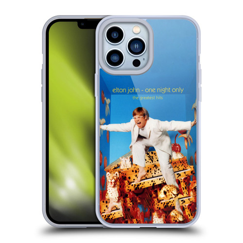 Elton John Artwork One Night Only Album Soft Gel Case for Apple iPhone 13 Pro Max