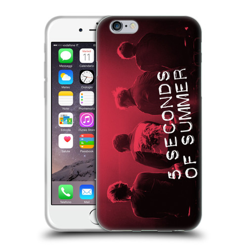 5 Seconds of Summer Posters Colour Washed Soft Gel Case for Apple iPhone 6 / iPhone 6s