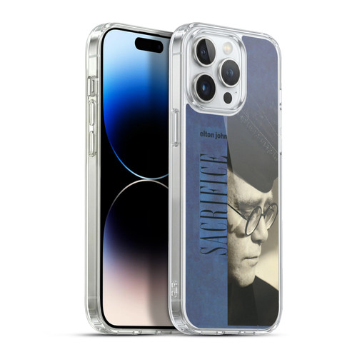 Elton John Artwork Sacrifice Single Soft Gel Case for Apple iPhone 13 Pro Max & MagSafe