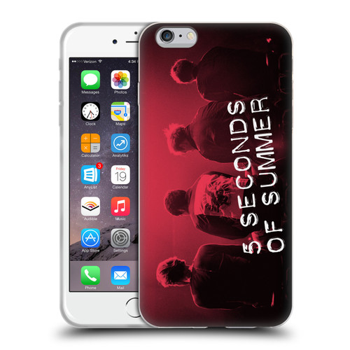 5 Seconds of Summer Posters Colour Washed Soft Gel Case for Apple iPhone 6 Plus / iPhone 6s Plus