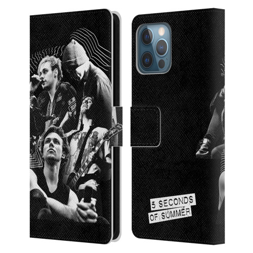 5 Seconds of Summer Posters Punkzine 2 Leather Book Wallet Case Cover For Apple iPhone 12 Pro Max