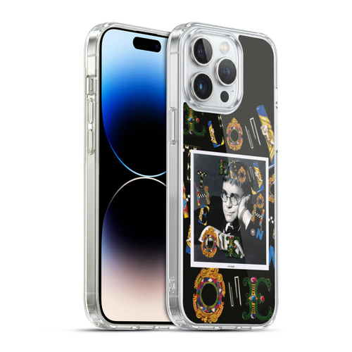 Elton John Artwork The One Single Soft Gel Case for Apple iPhone 14 Pro Max & MagSafe