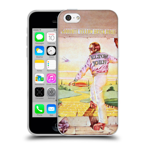 Elton John Artwork GBYR Album Soft Gel Case for Apple iPhone 5c